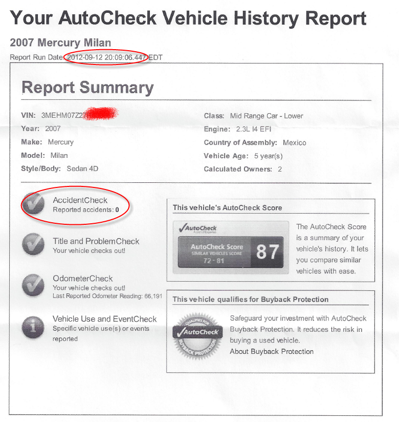 What are some of the benefits of being a member of AutoCheck?